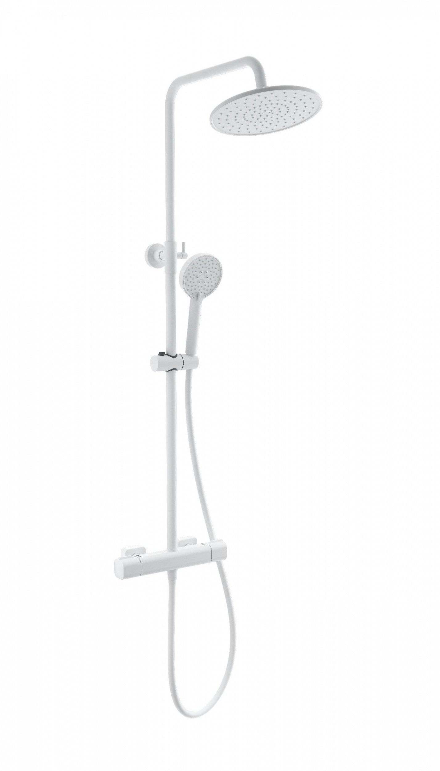 

Душевая стойка Wonzon & Woghand WW-B3051-A-MW матовая белая