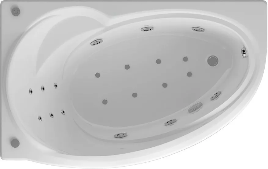 

Акриловая ванна 160x97 см Aquatek Бетта BET160-0000006, белый