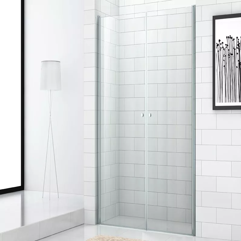 

Душевая дверь в нишу Cezares Eco O-B-2-90-C-Cr стекло прозрачное