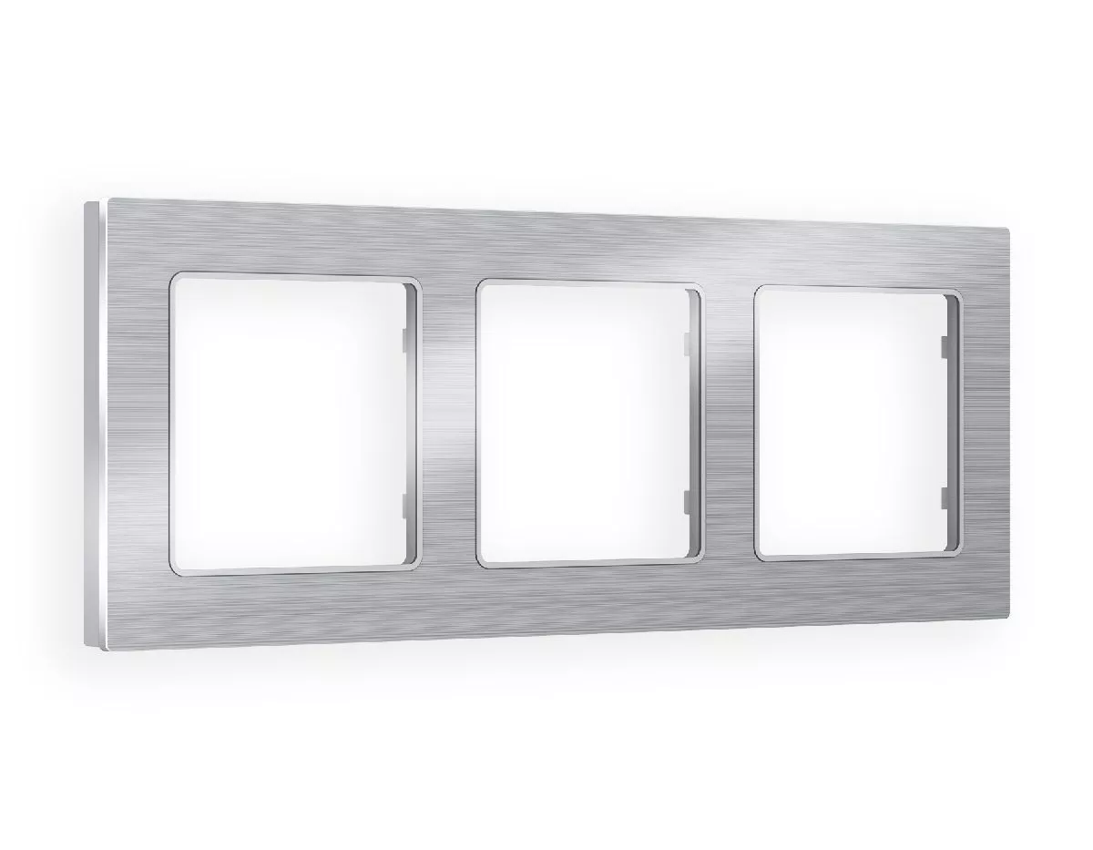 

Рамка трехместная Ambrella Volt Platos AF550103