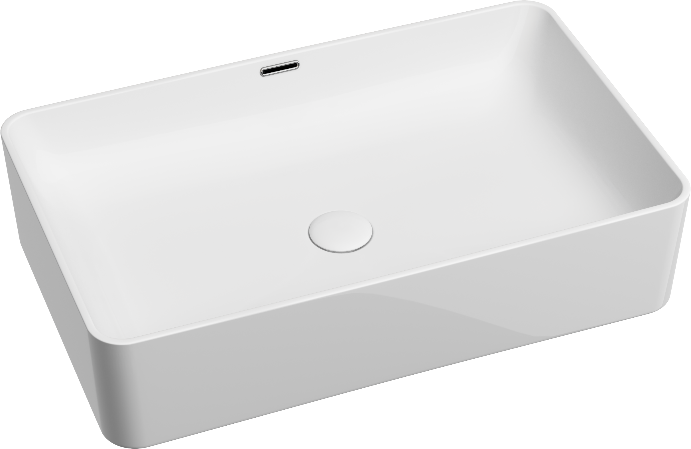 

Накладная раковина Ceramicanova Element CN6065 белая глянцевая