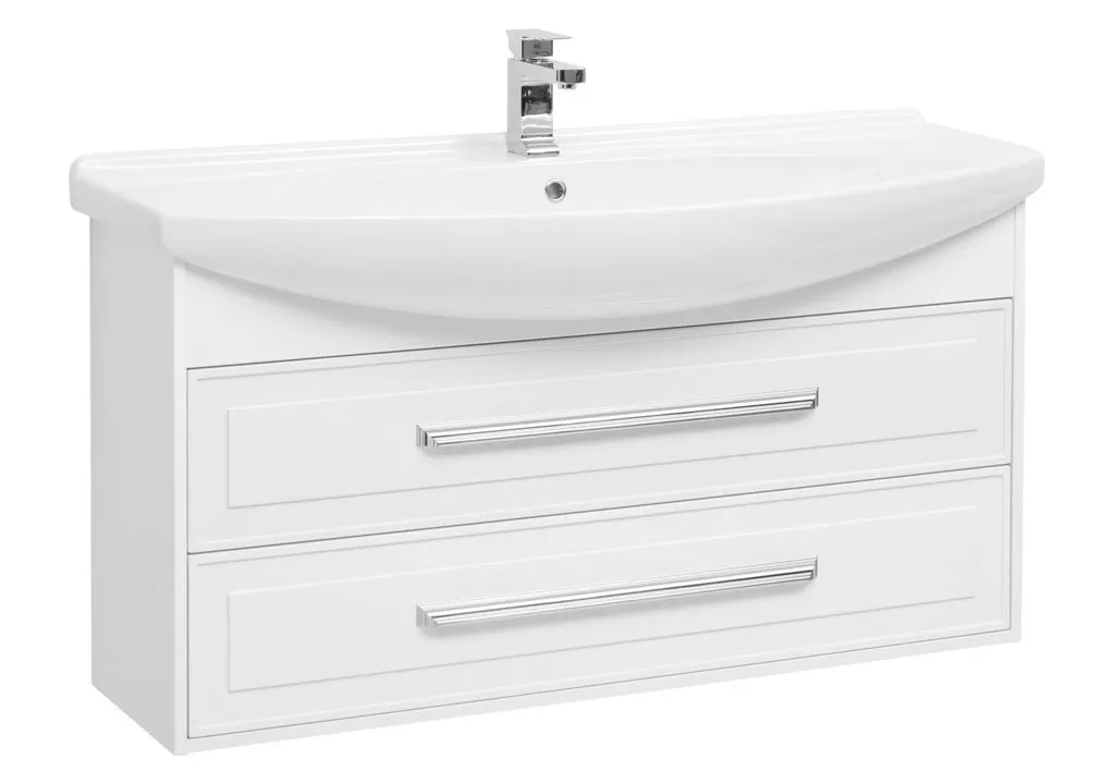 

Тумба под раковину Aquanet 121 см (00203920, Белый