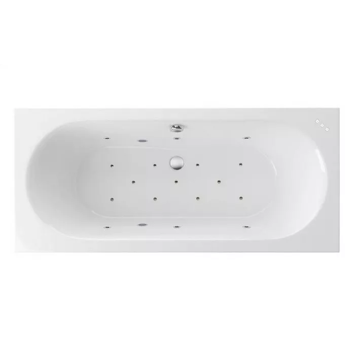 

Ванна акриловая Excellent Oceana Slim Relax 170х75 с гидромассажем белый - хром