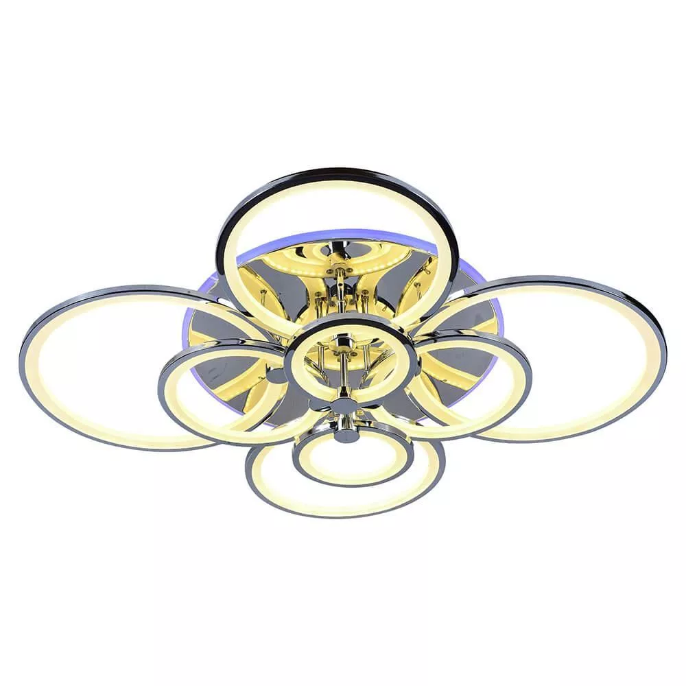 

Потолочная светодиодная люстра Profit Light 8077/8 CHR