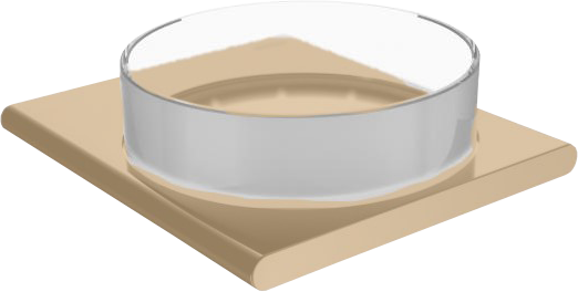 Контейнер Keuco Edition 400 11549039000 шлифованная бронза подвесной 11609₽