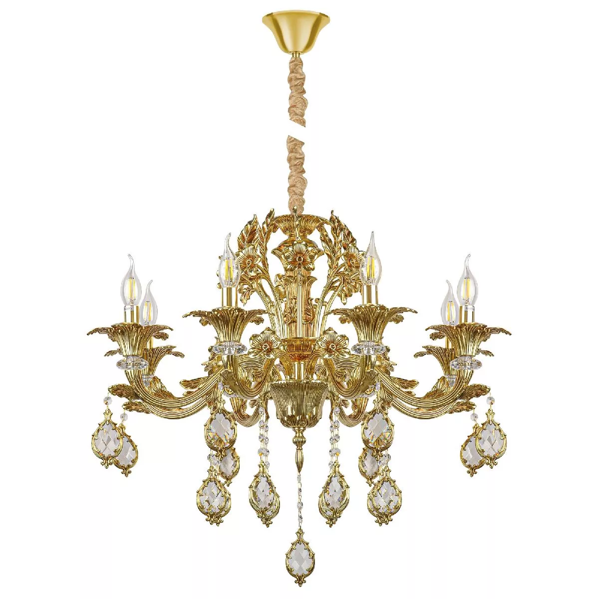 

Подвесная люстра AM Group CLEOPATRA SP8 GAB