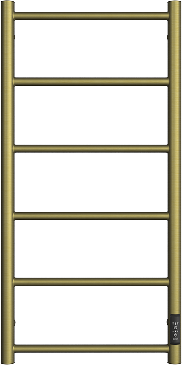 

Полотенцесушитель электрический Двин J Neo 4657795054679 80x45 см, подключение справа, слева, состаренная бронза, лесенка