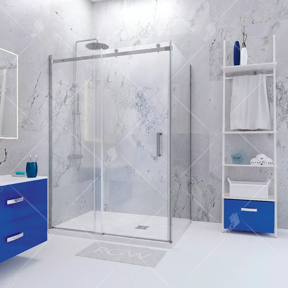 

Душевой уголок RGW Tornado 160х90 02074469-11 хром, стекло прозрачное
