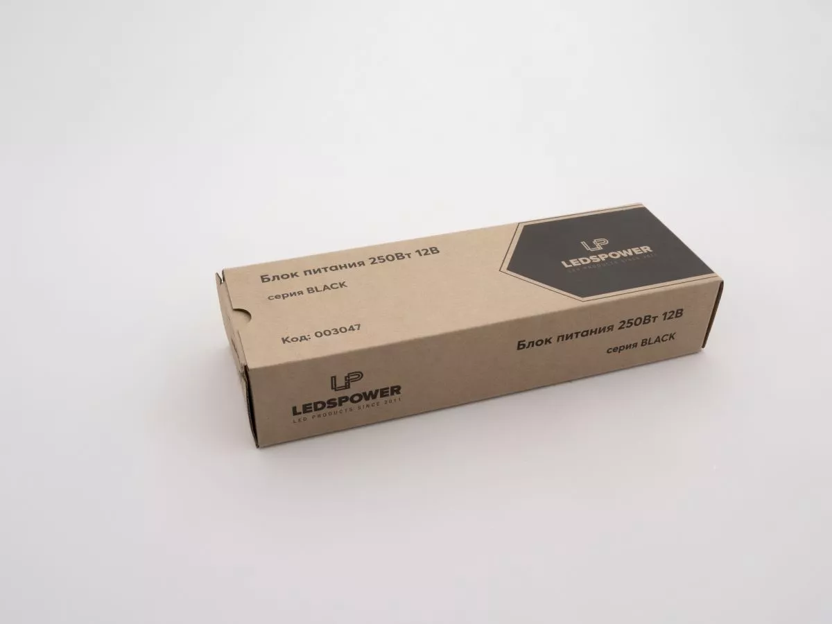 Блок питания LEDS POWER 250Вт 12В BLACK 003047