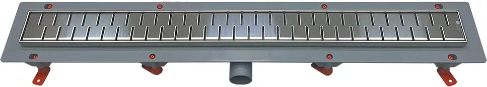 

Душевой лоток Veconi Medium N 35 с рамкой из нержавеющей стали хром глянцевый