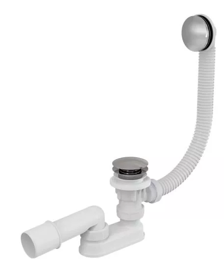

Сифон для ванны А504 КМ-100 Click Clack металл, 80с