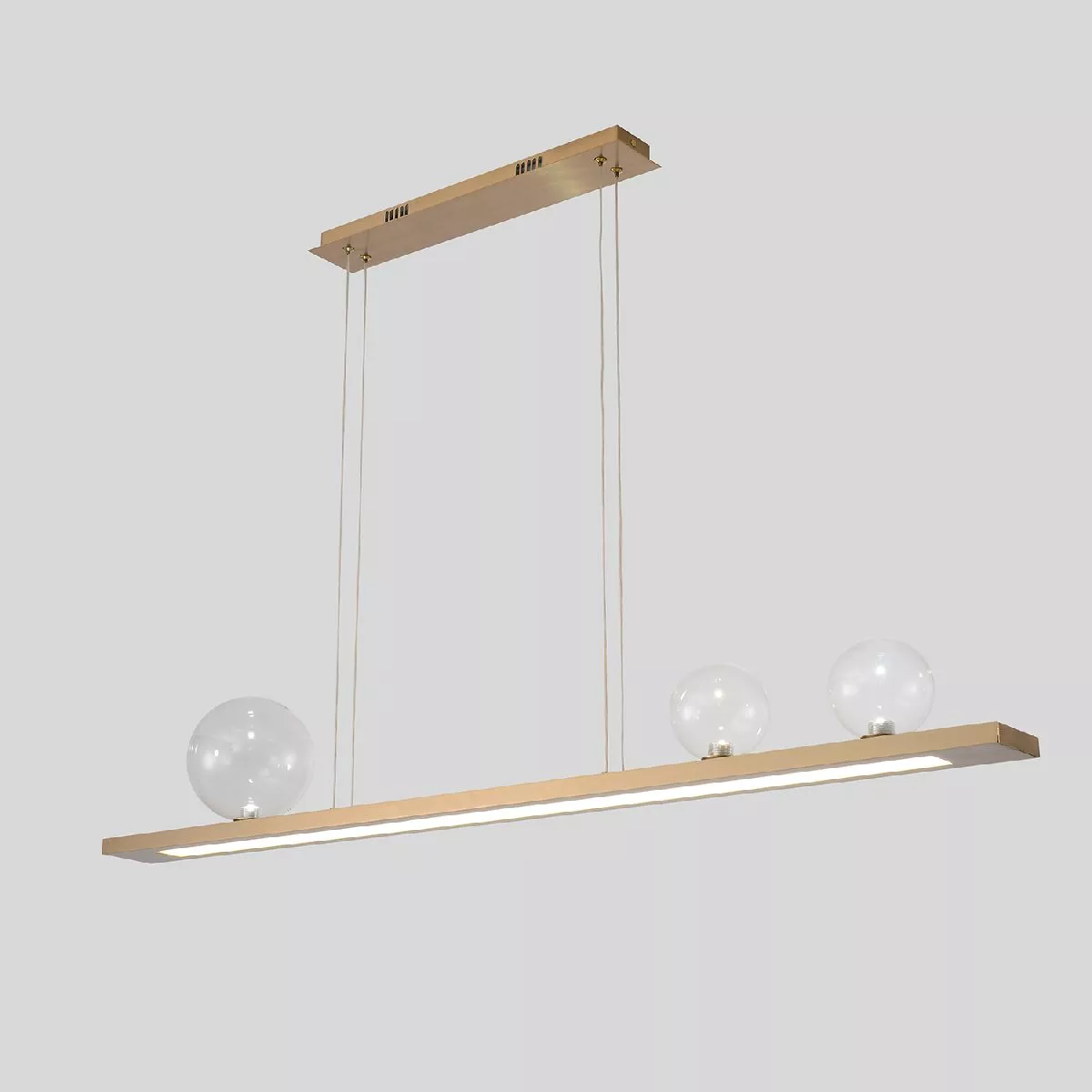 

Подвесная люстра Crystal Lux AHORA SP1 L1200 BRASS