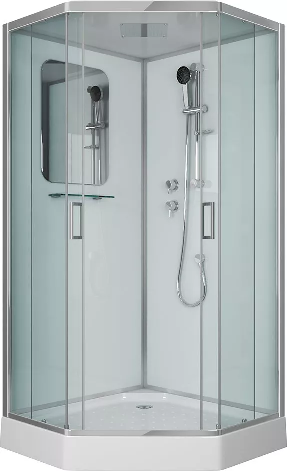 

Душевая кабина Niagara Premium NG-6001-01D 90х90х220, с низким поддоном