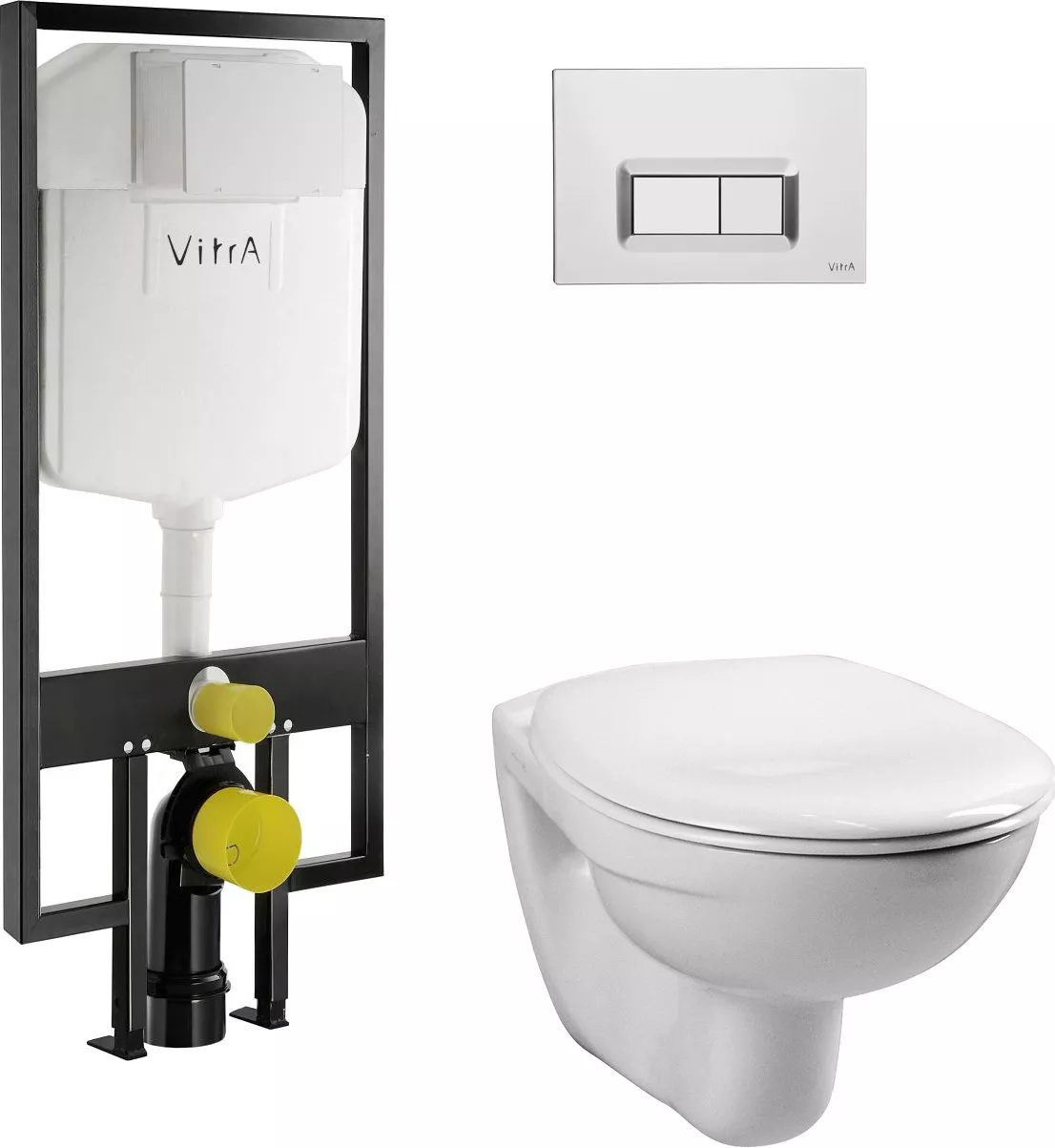 

Комплект VitrA Normus 9773B003-7200 кнопка хром