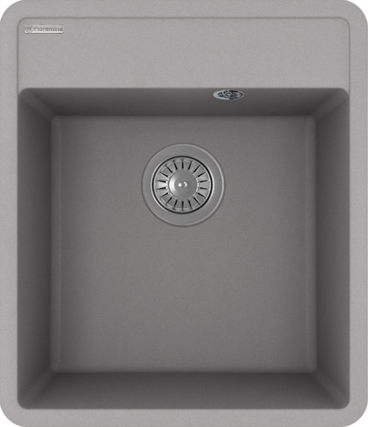 

Мойка кухонная Florentina Пьемонт 440 серый шелк