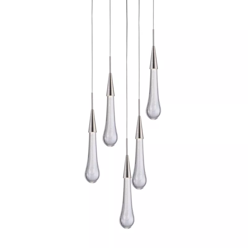 

Подвесной светильник Delight Collection Pour MD2060-5A satin nickel