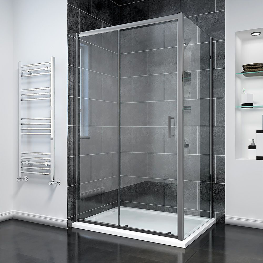 

Душевой уголок Veconi Rovigo RV-055GM 100х80 см, профиль оружейная сталь, стекло прозрачное