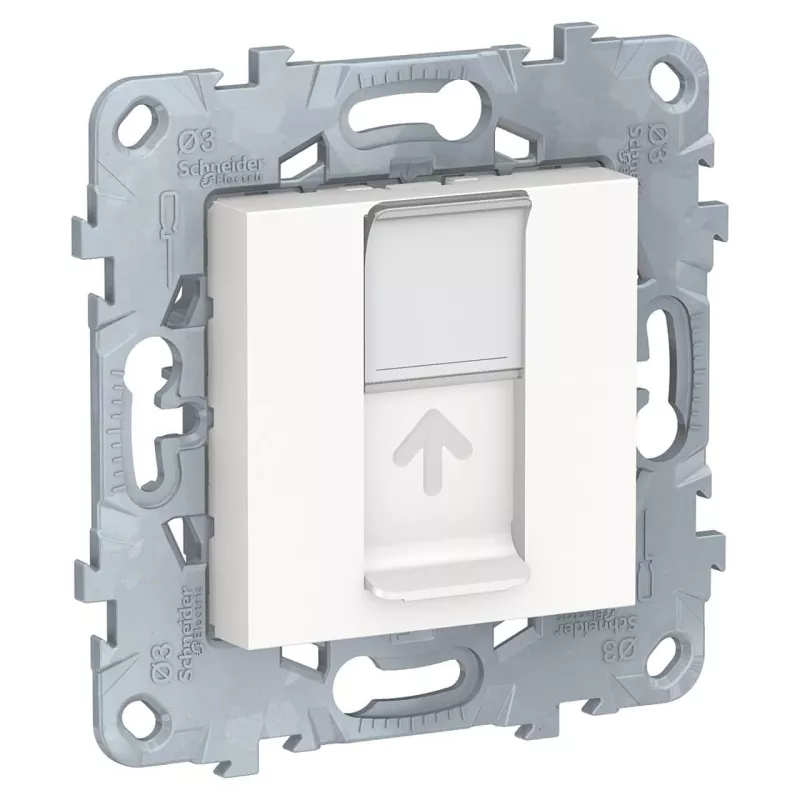

Розетка компьютерная RJ45 Schneider Electric Unica New Cat. 6 UTP NU541518