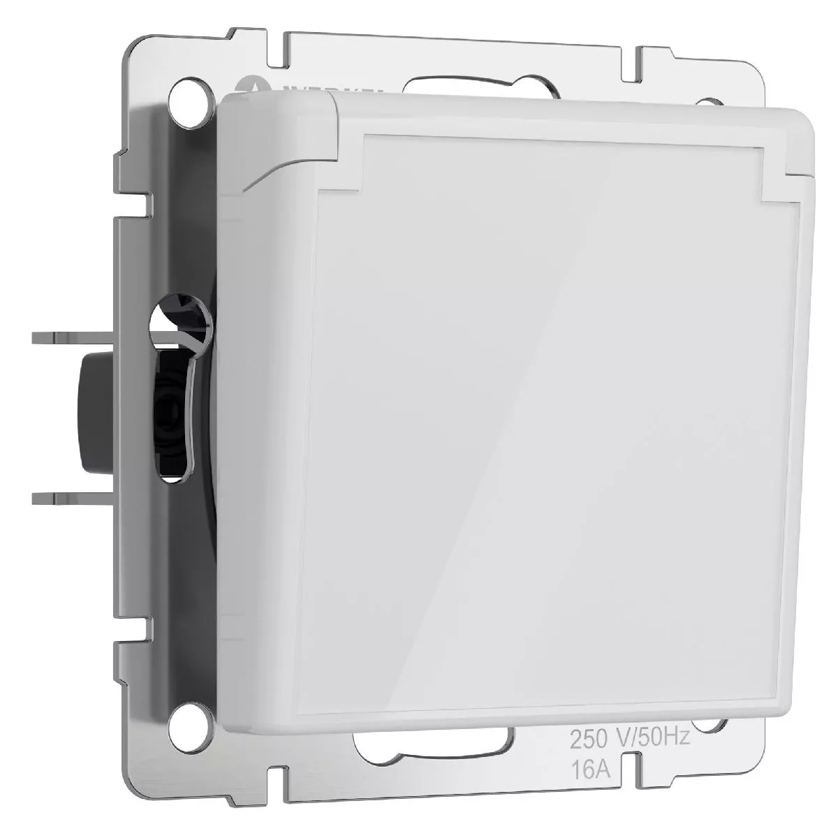 

Розетка с заземлением, крышкой и шторками Werkel 4690389197338 W1171241 a064013