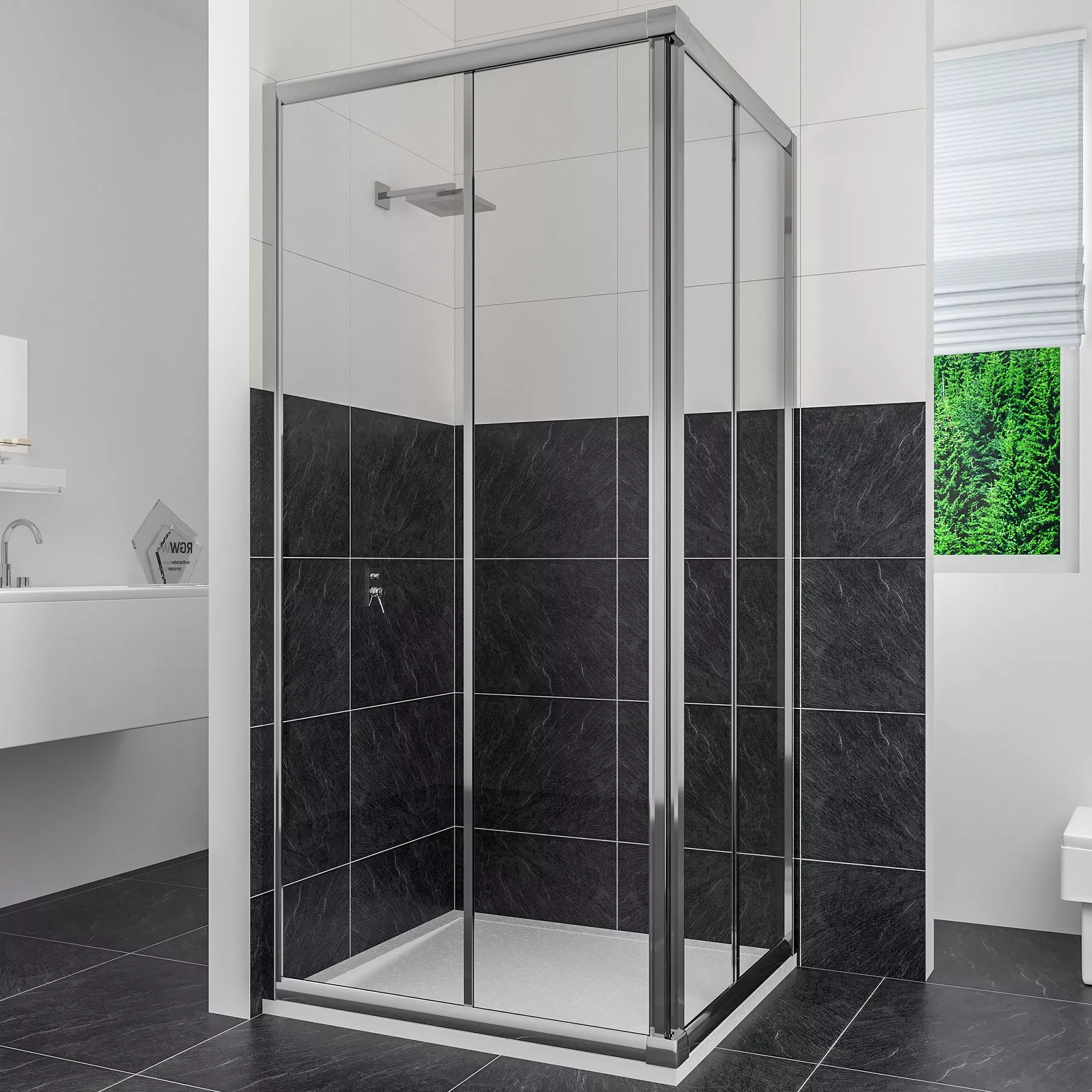 

Душевой уголок RGW Classic CL-32 90x90x185