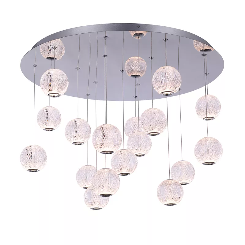 

Подвесной светильник Delight Collection MD20001012 MD20001012-17A chrome