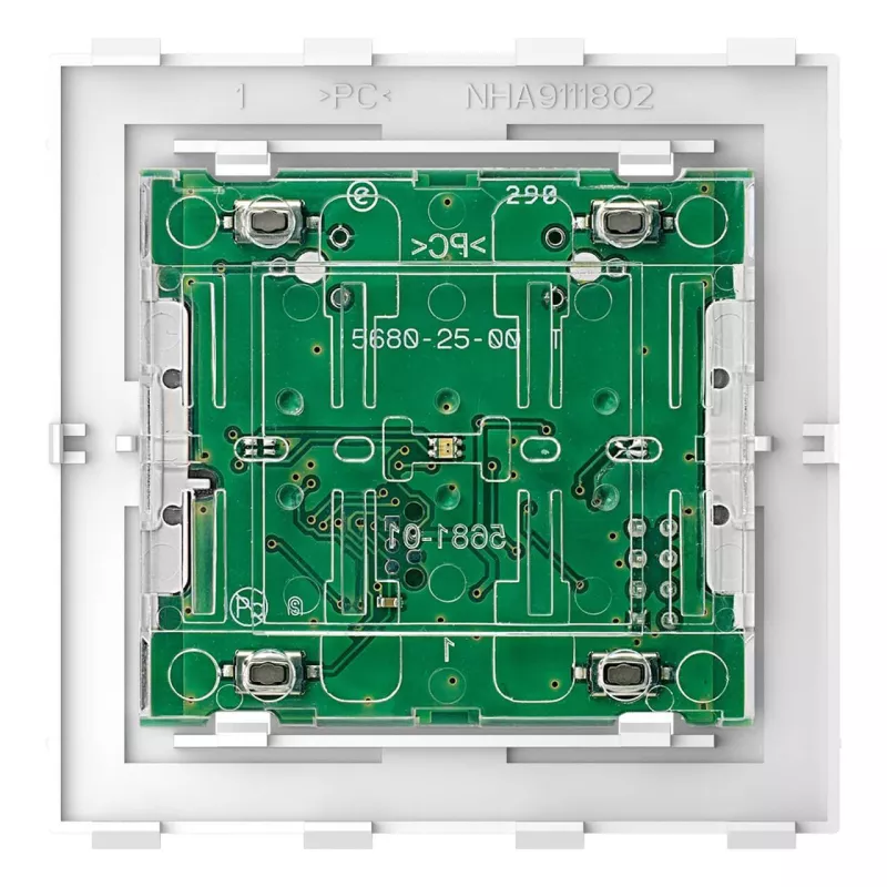 

Кнопочный модуль Schneider Electric Merten D-Life PlusLink Wiser BLE двухклавишный MTN5123-6000