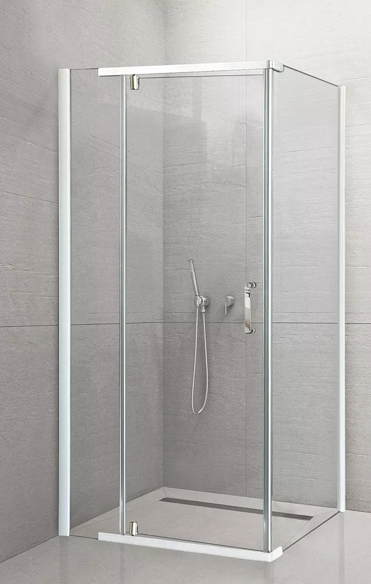 

Душевой угол Royal Bath HPVD 100х90 профиль белый стекло прозрачное