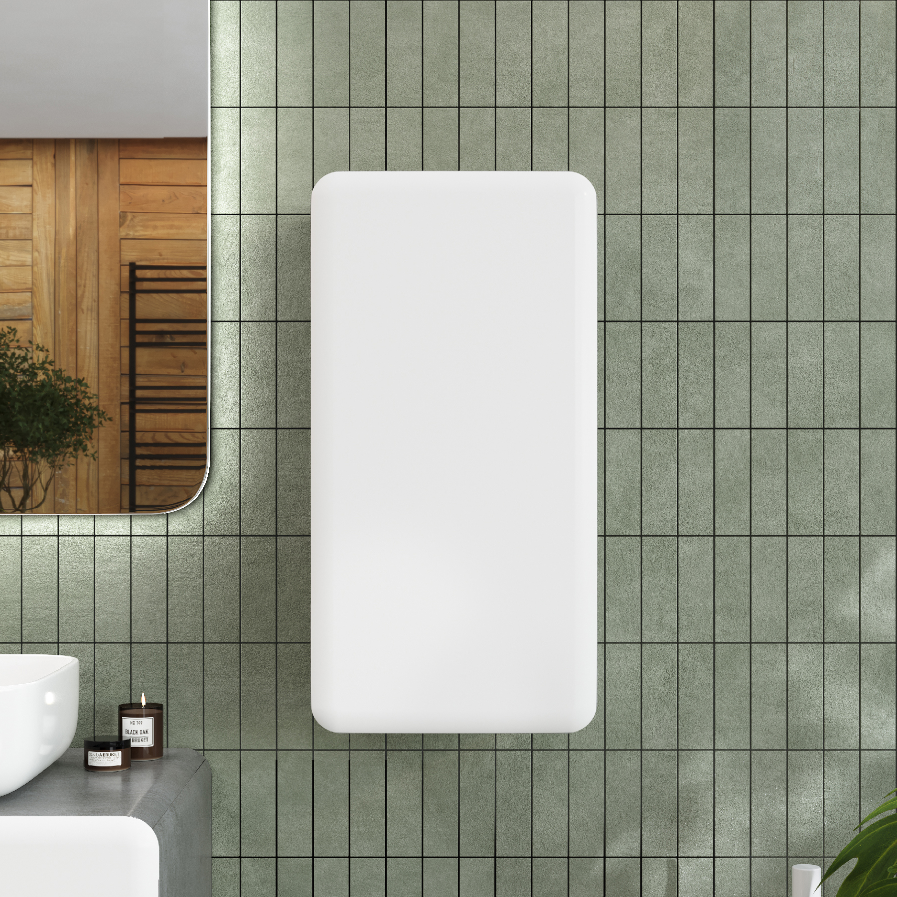 

Шкаф в ванную Art&Max Генуя (Genova) 70 подвесной, бетон лофт натуральный