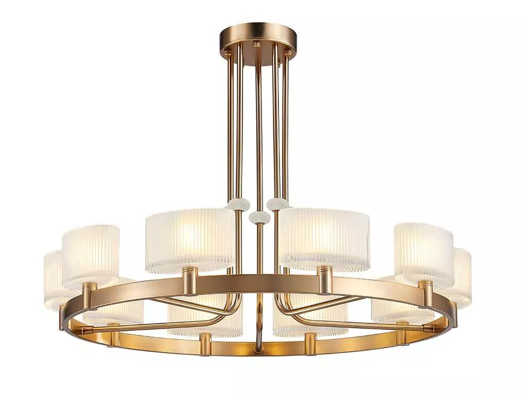

Подвесная люстра Newport Jessica 4338+2/C new gold М0070421