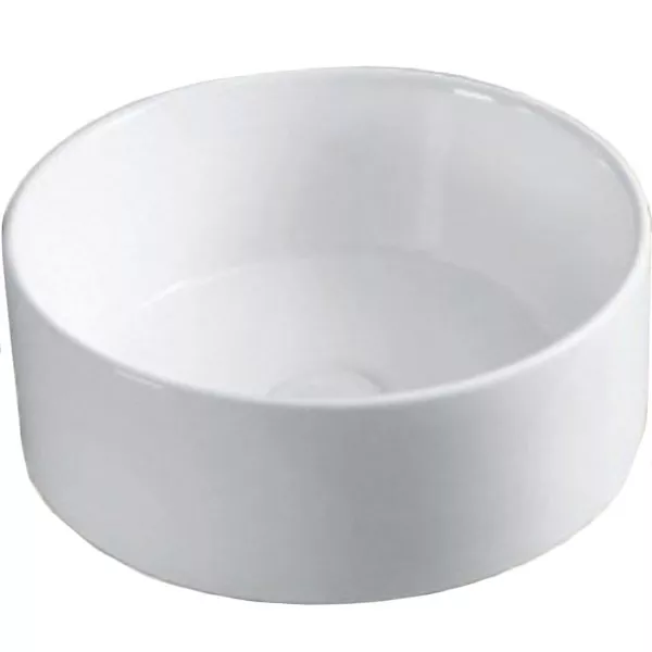 

Раковина накладная Ceramalux 40.5х40.5 9011 белый