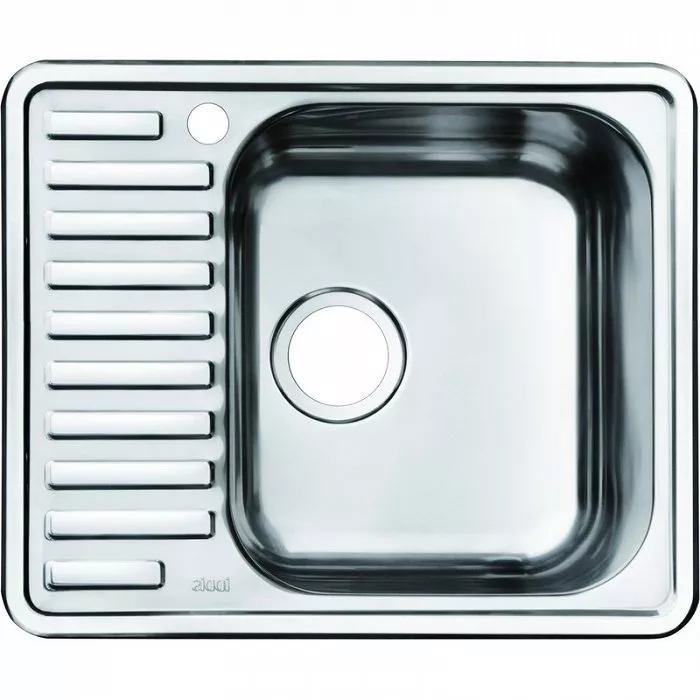 

Мойка, нержавеющая сталь, шелк, чаша справа, 585*485, Strit S, IDDIS, STR58SRi77
