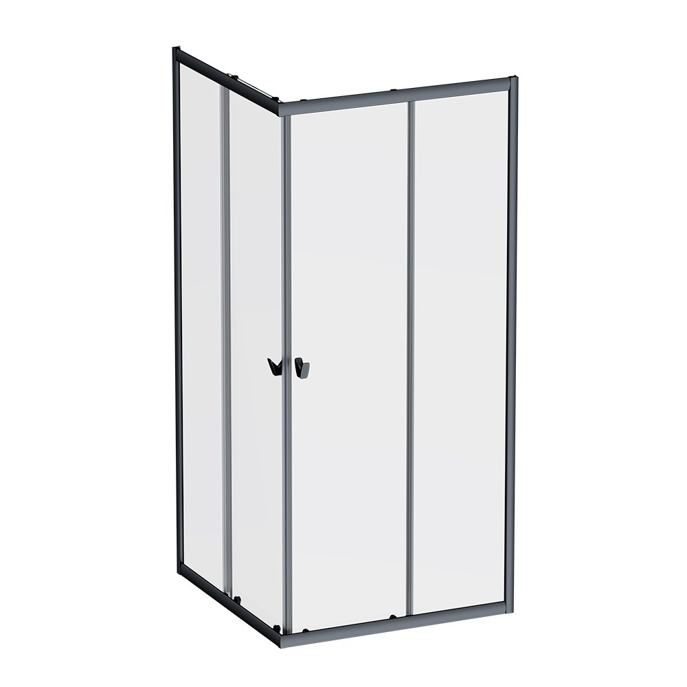 

Душевой уголок AM.PM Sunny W87G-403-9090-BT 90x90 см, черный матовый