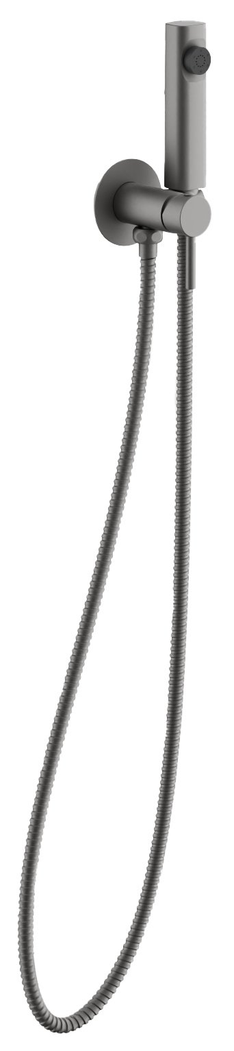 

Гигиенический душ BELZ B804 B55804-3 со смесителем, С ВНУТРЕННЕЙ ЧАСТЬЮ, оружейная сталь