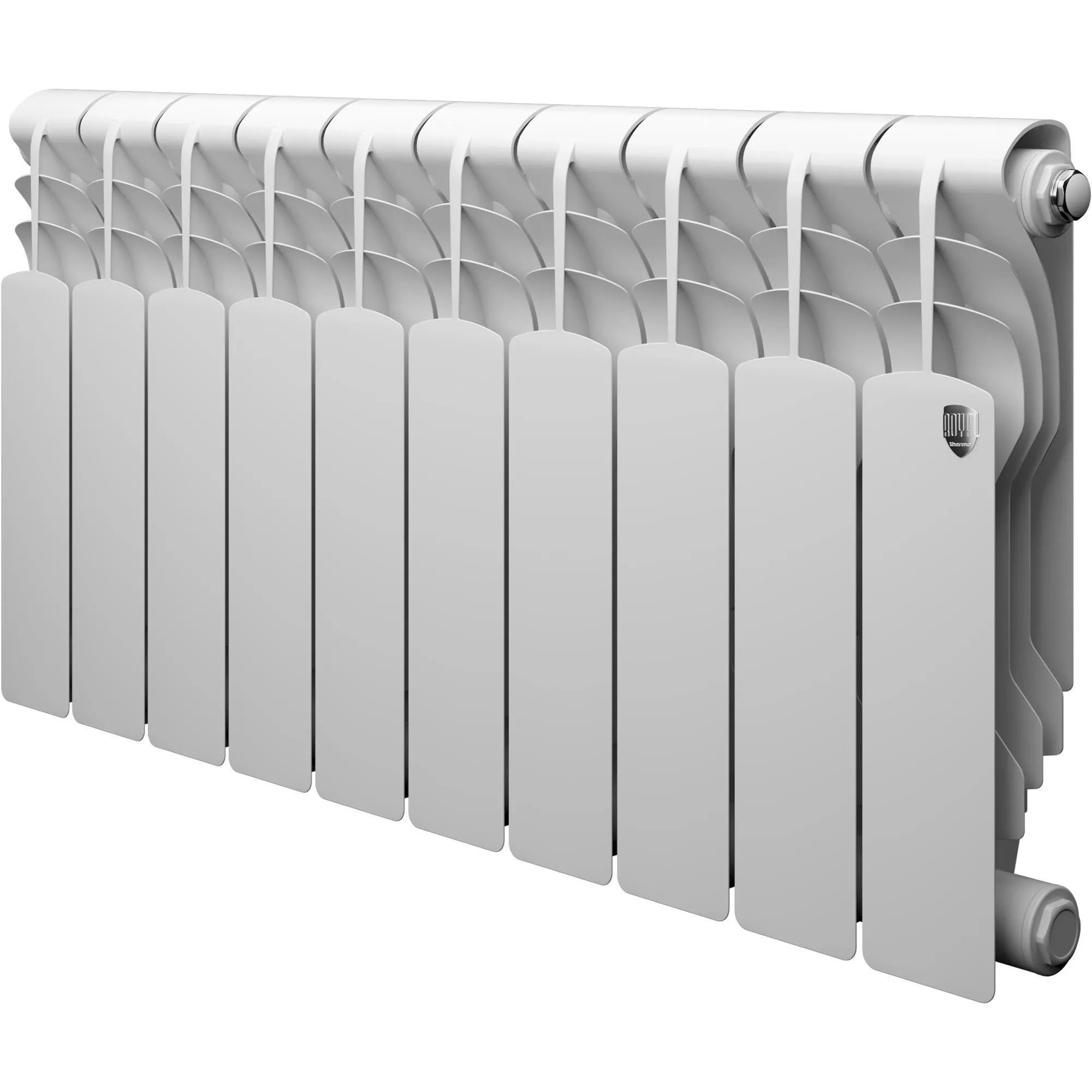 

Радиатор биметалл Royal Thermo Revolution Bimetall 350 – 10 секц.