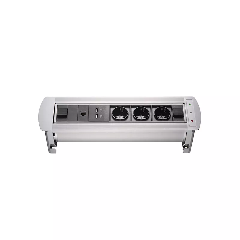 

Блок розеток МХ-107 (3 секции, 2 USB и RJ-45) Mebax 00-00001185