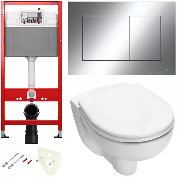 

Комплект TECE Base V04 9400412.WC1 кнопка хром глянцевый