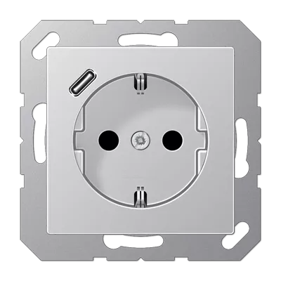 

Розетка 2K+З USB Typ C Jung A1520-18CAL