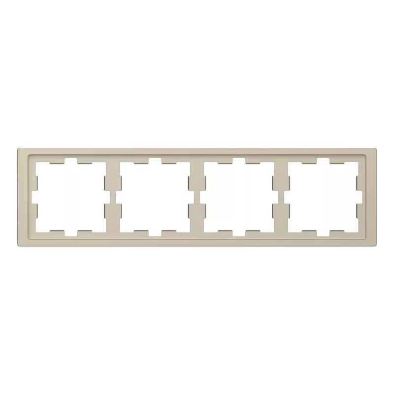 

Рамка 4-постовая Schneider Electric Merten D-Life MTN4040-6533