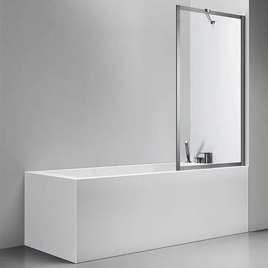 

Шторка на ванну Veconi Palau PL-85GR 80x150, брашированный графит