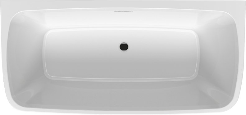 

Акриловая ванна Riho Adore FS B086001005 180x85 см, пристенная, белая, на ножках, со сливом-переливом