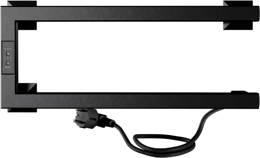 

Полотенцесушитель электрический Indigo Nix DGN20-50BRRt 20х50, черный муар