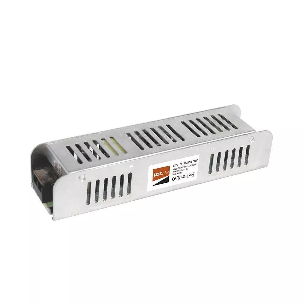 

Блок питания Jazzway BSPS 12V 200W IP20 16,5A 5024410