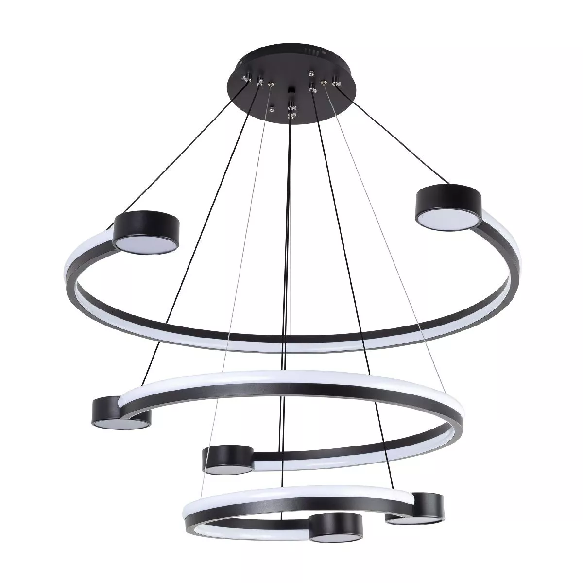 

Подвесная люстра LED4U L7100-3 BK