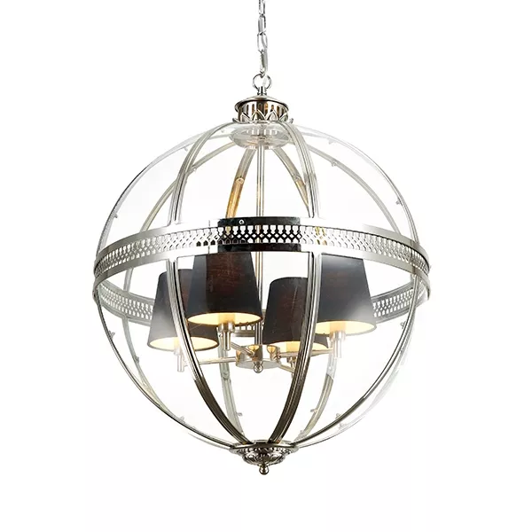 

Подвесная люстра Delight Collection Residential KM0115P-4L nickel