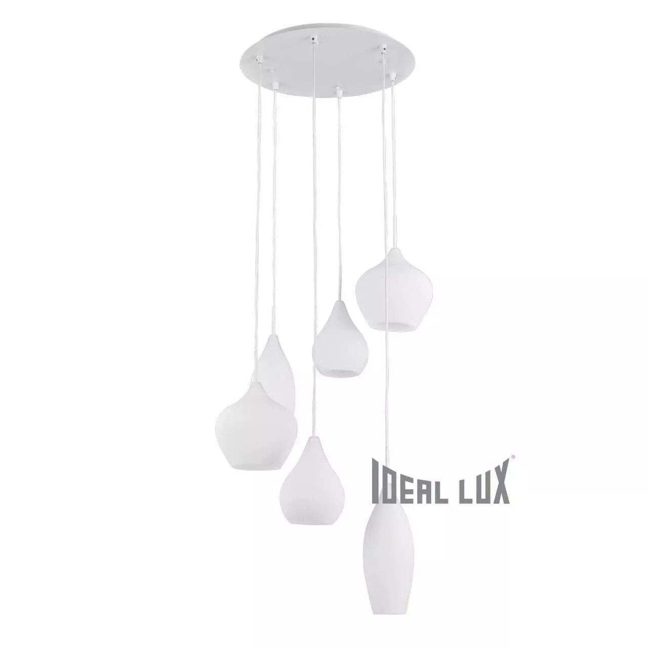 

Подвесная люстра Ideal Lux Soft SP6 Bianco 087818