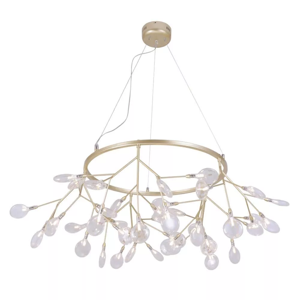 

Подвесная люстра Crystal Lux Evita SP45 D Gold/Transparent