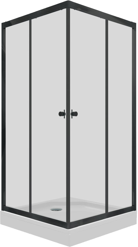 

Душевой уголок Triton Вента Блэк Щ0000057853 80х80 см с поддоном