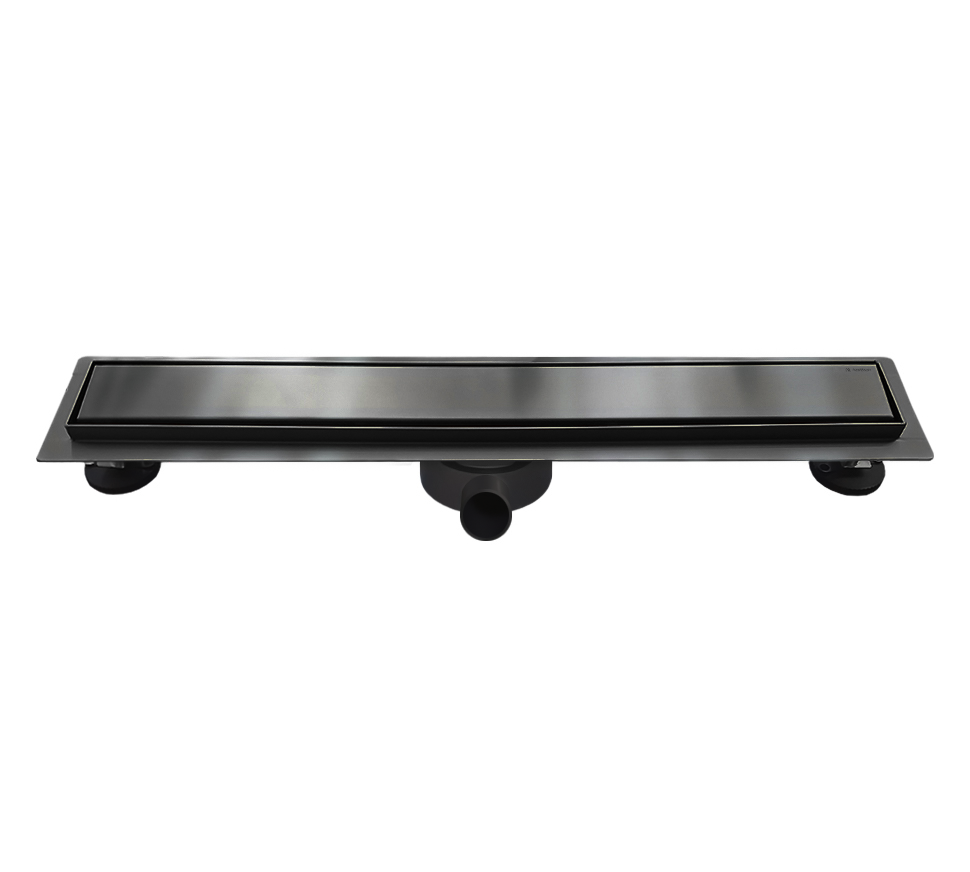 Душевой трап лоток AltroBagno Livello AltroBagnoLivello071241GM 80 см решетка оружейная сталь с сифоном под плитку 15520₽