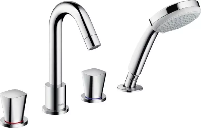 Смесители на борт ванны Смеситель на борт ванны Hansgrohe Logis 71314000 хром