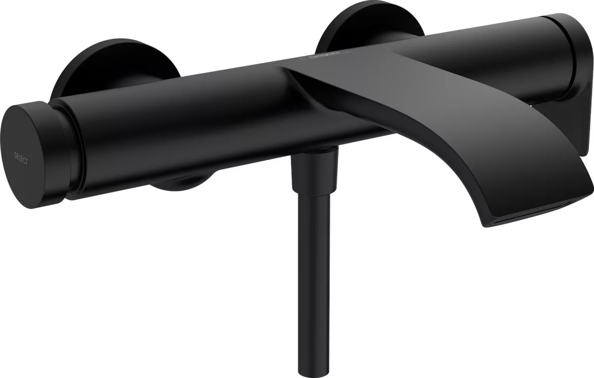 

Смеситель для ванны Hansgrohe Vivenis черный матовый